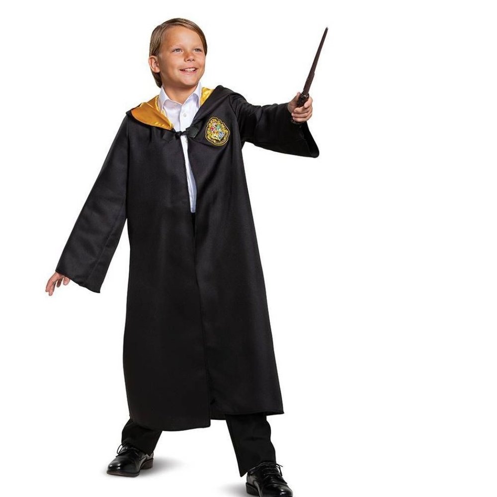 Child Harry Potter HOGWARTS Robe Halloween Costume Size OSFM Wizarding World NWT